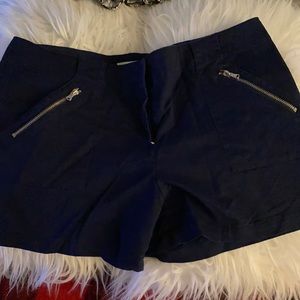 Lightweight navy New York and company shorts
